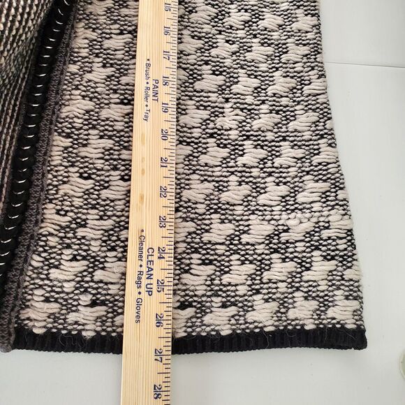 Women Gray Soft Chunky Cardigan Sweater XL Neutral Cozy Career Casual Warm - Picture 8 of 11